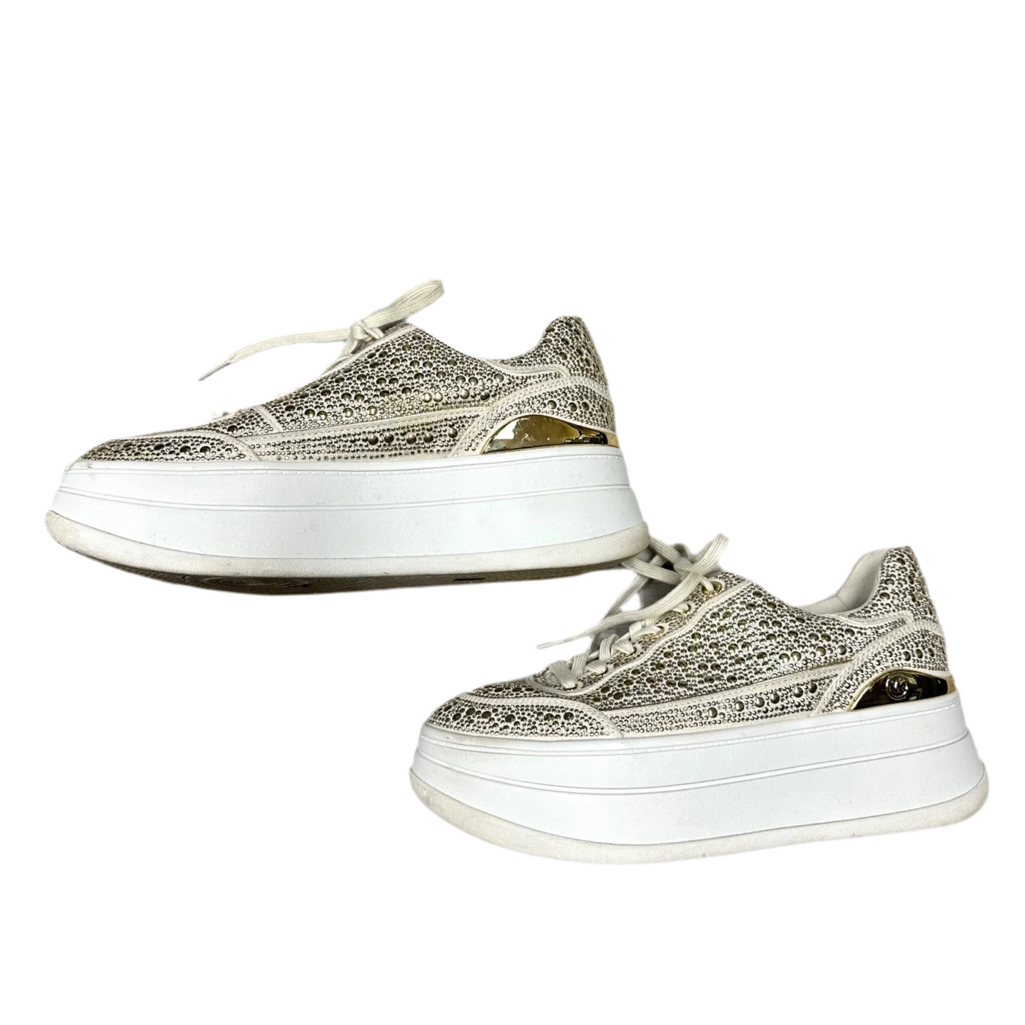 Shoes Sneakers By Michael By Michael Kors In Gold, Size: 10