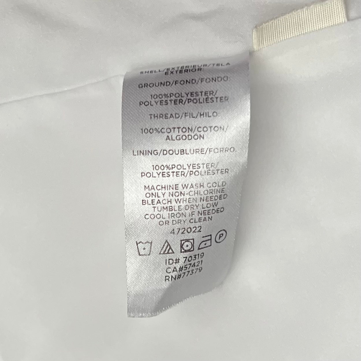 Dress Casual Midi By Ann Taylor In White, Size: Xs