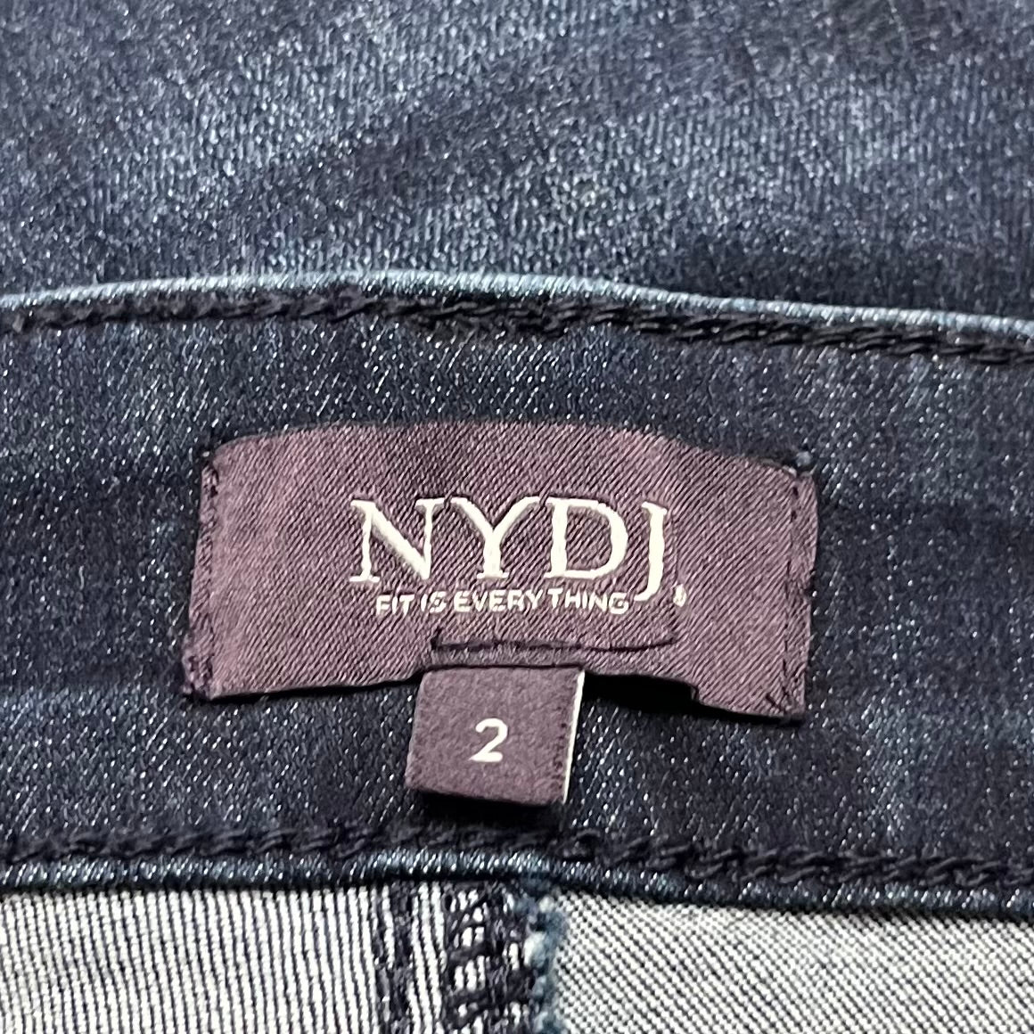 Jeans Straight By Not Your Daughters Jeans In Blue Denim, Size: 2