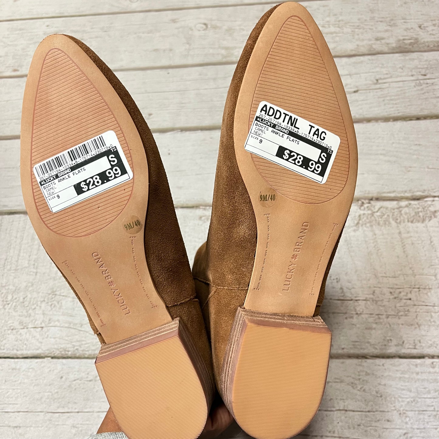 Boots Ankle Flats By Lucky Brand Size: 9
