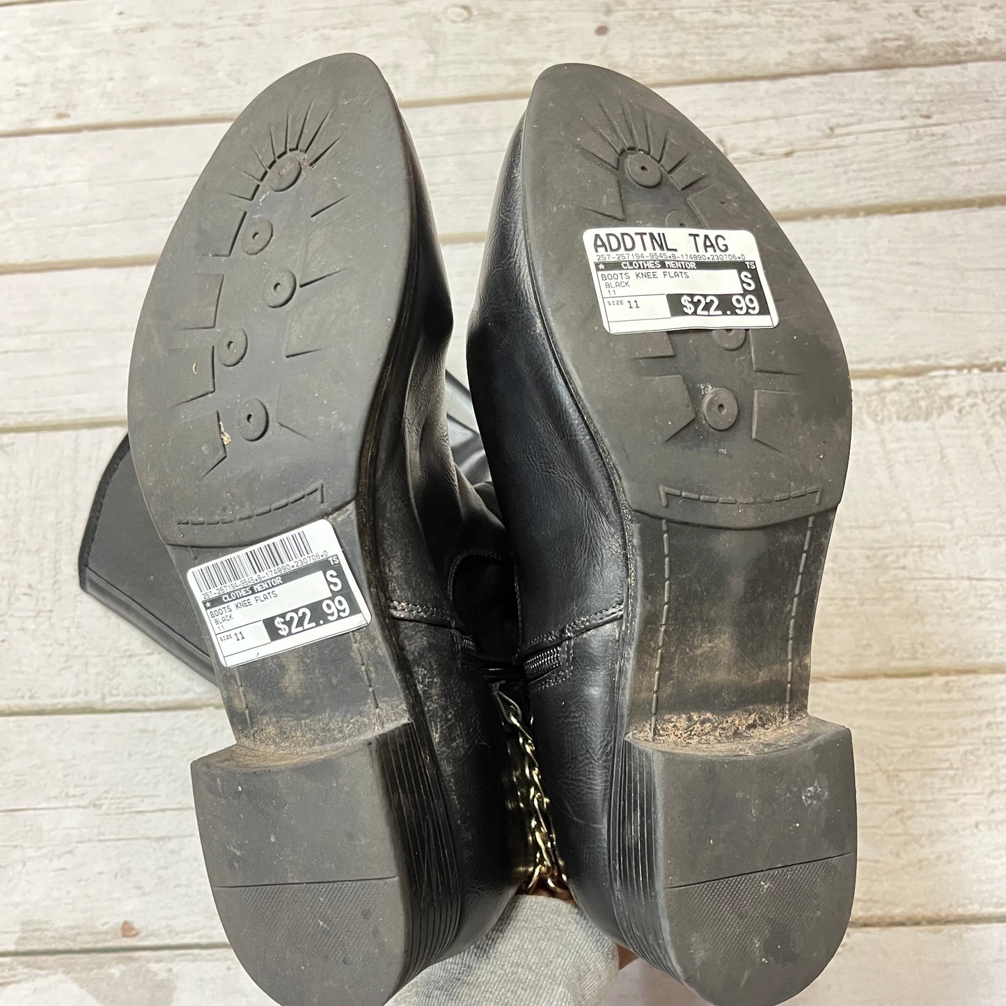 Boots Knee Flats Size: 11