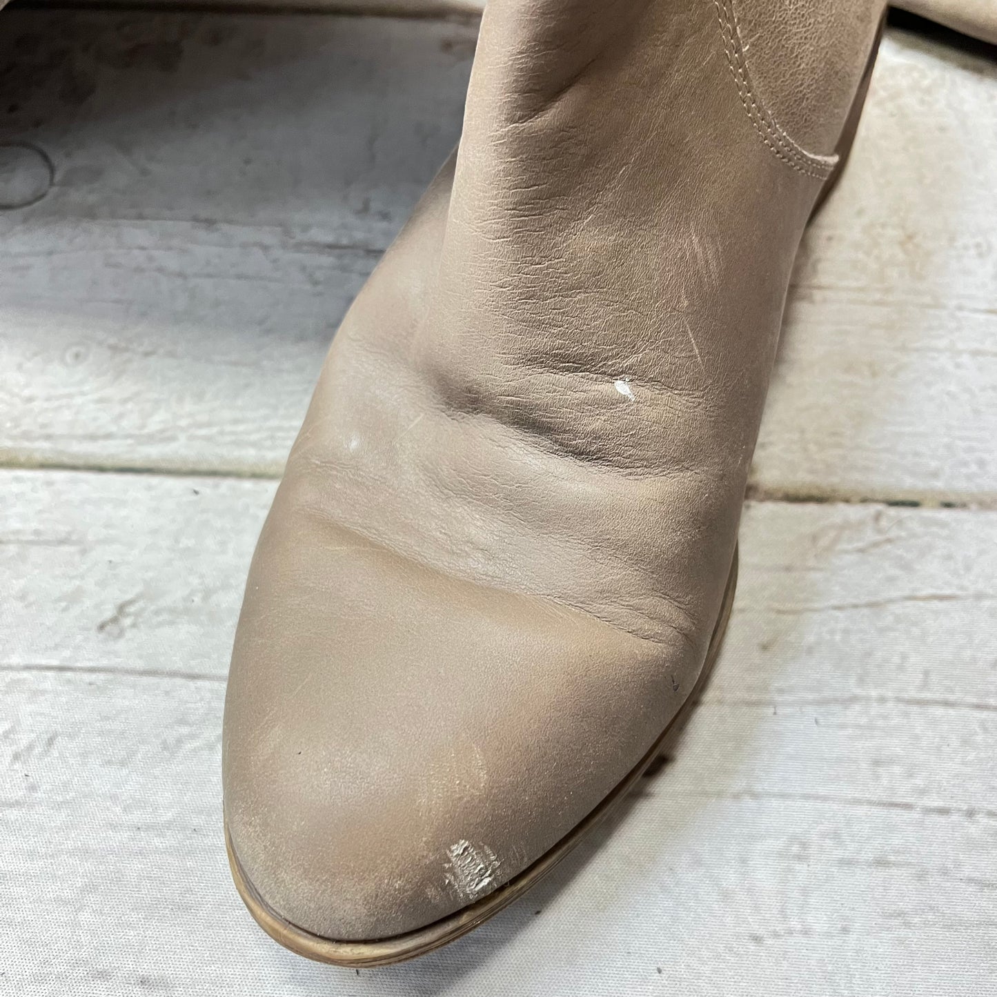 Boots Knee Heels By Lucky Brand Size: 8.5