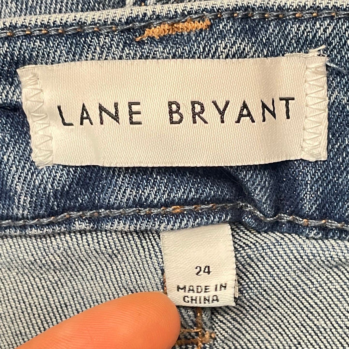 Jeans Straight By Lane Bryant Size: 24w
