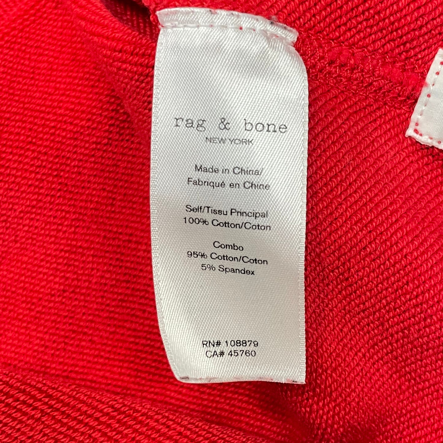 Sweatshirt Designer By Rag And Bone Size: XS