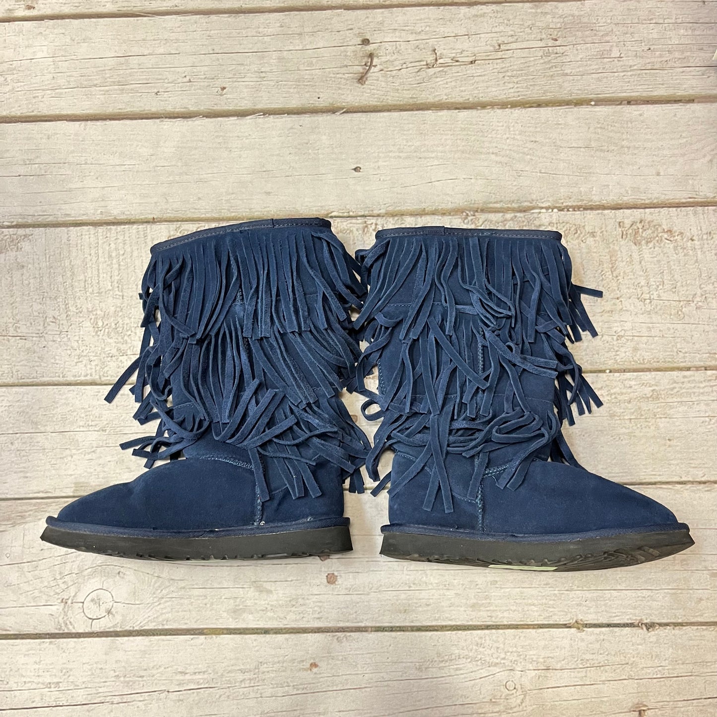 Boots Mid-calf Flats Size: 6