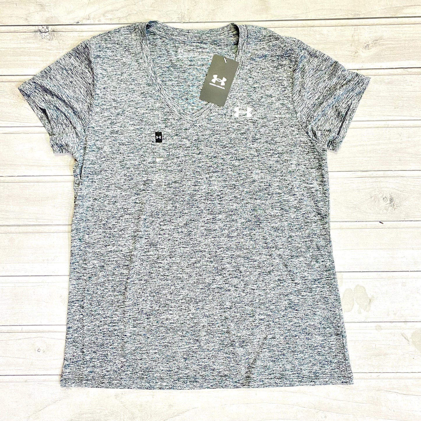 Athletic Top Short Sleeve By Under Armour Size: M