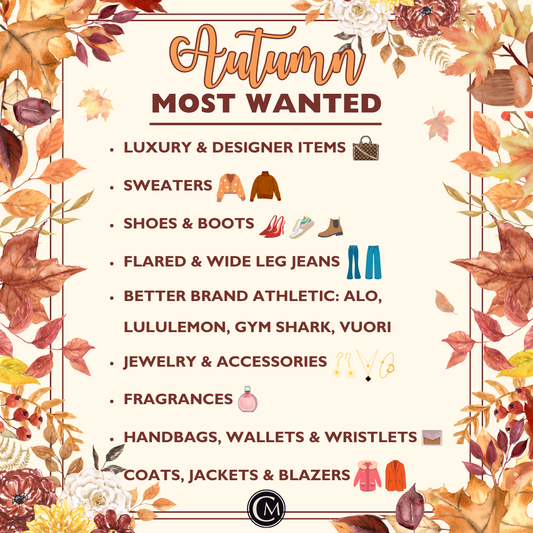 Our Autumn Most Wanted Items