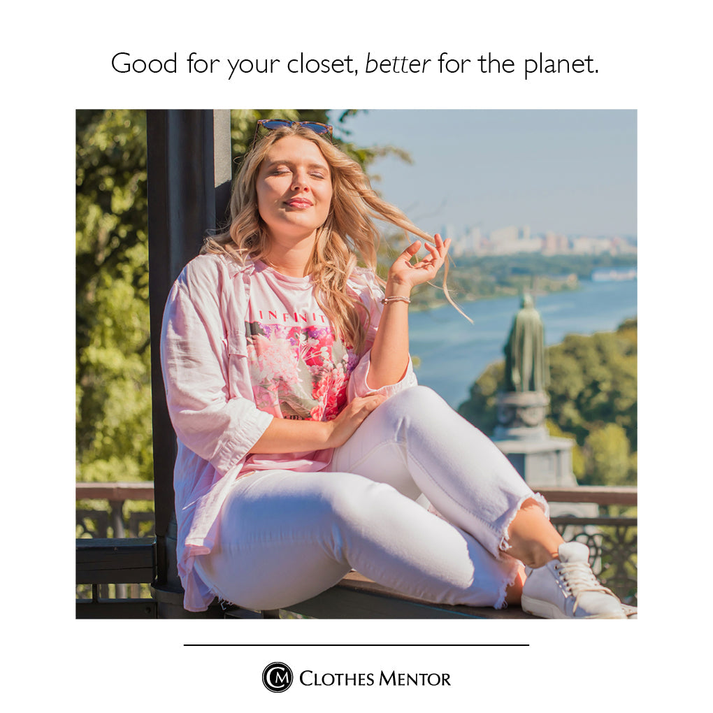 woman in sunshine with eyes closed