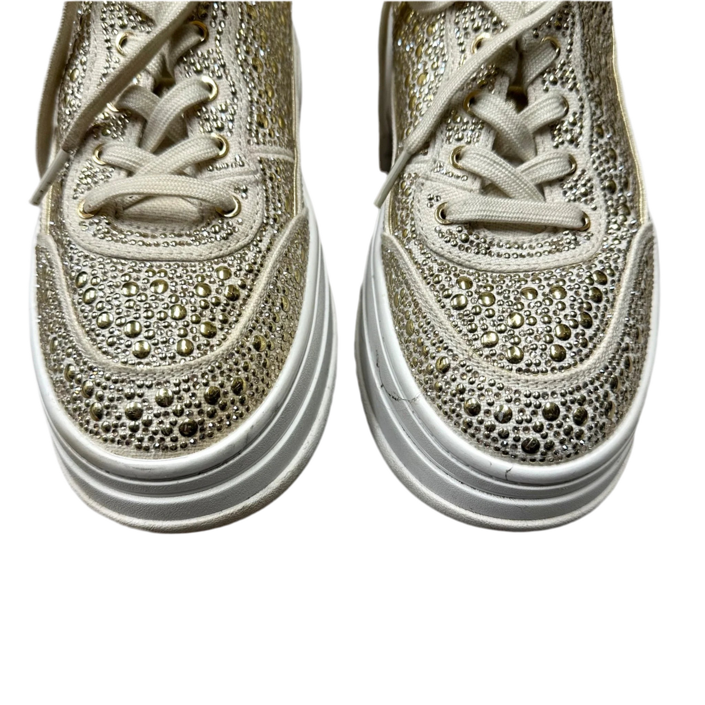 Shoes Sneakers By Michael By Michael Kors In Gold, Size: 10