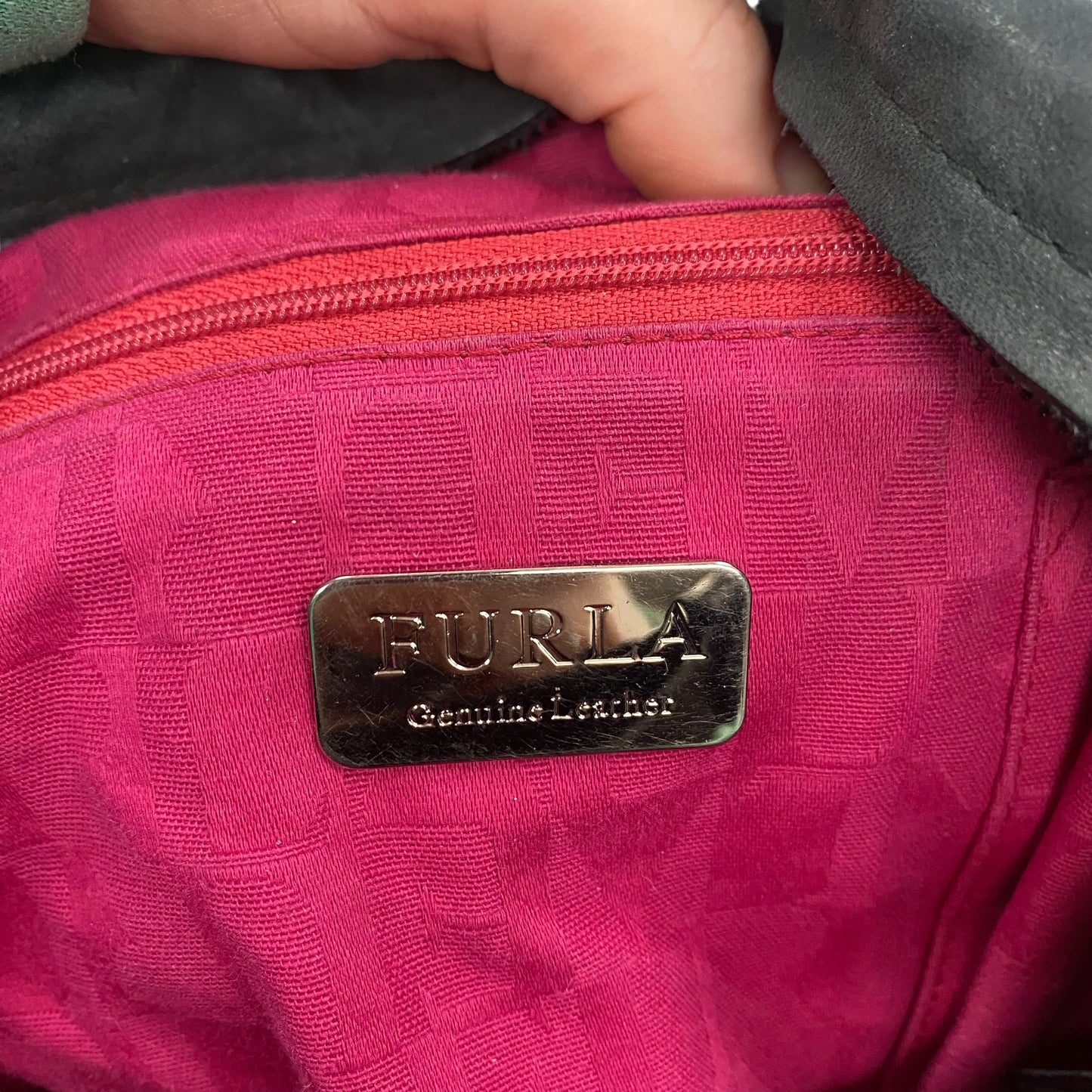 Handbag Luxury Designer By Furla, Size: Medium