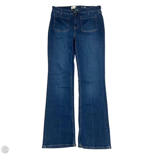 Jeans Boot Cut By Pilcro In Blue Denim, Size: 8