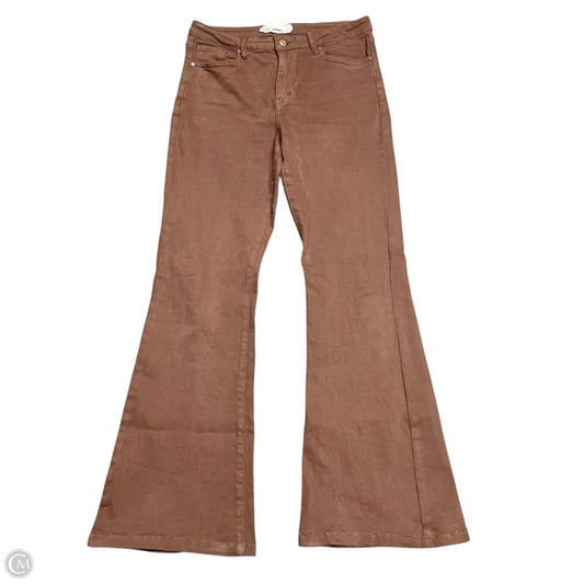 Jeans Flared By Altard State In Brown, Size: 6
