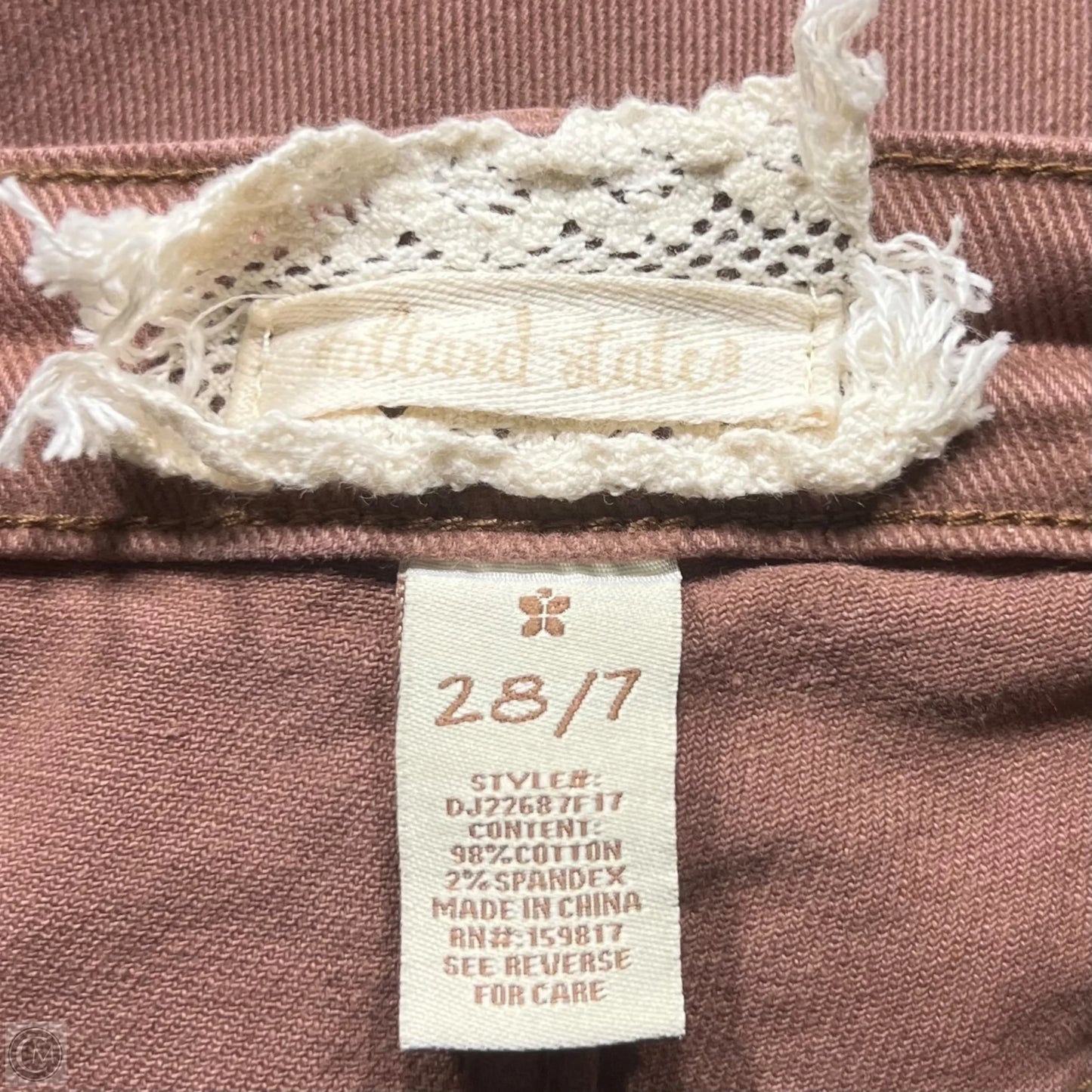 Jeans Flared By Altard State In Brown, Size: 6