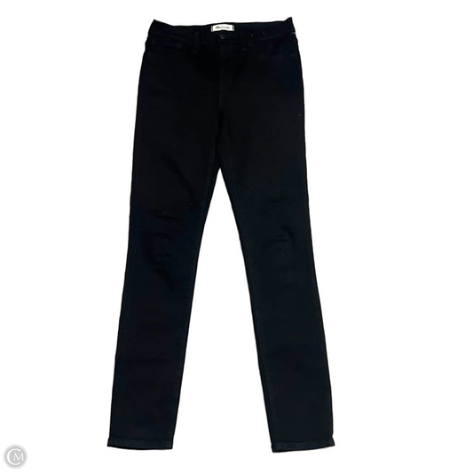 Jeans Skinny By Madewell In Black, Size: 6