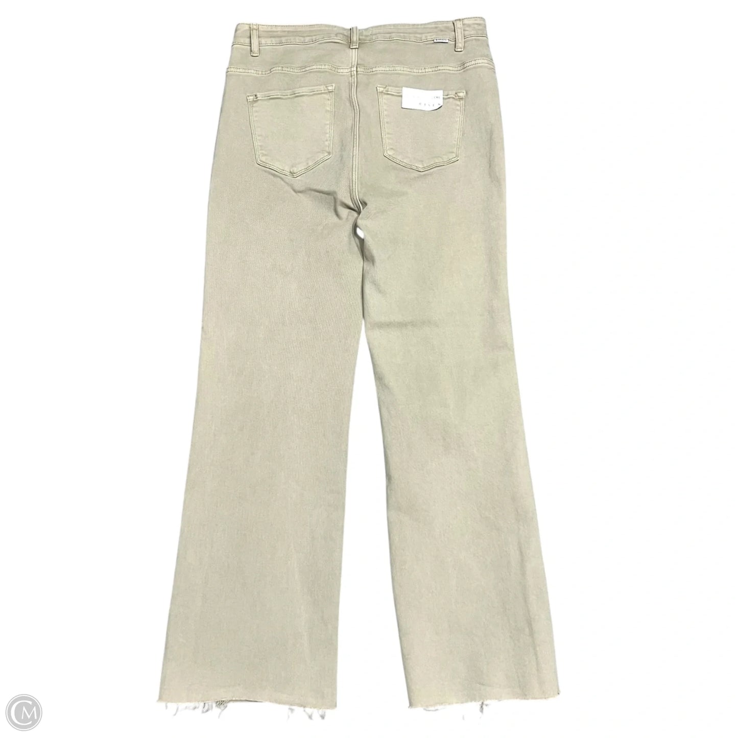 Jeans Flared By Risen In Tan, Size: 16