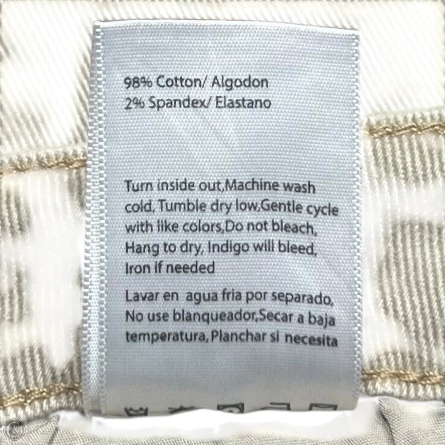 Jeans Flared By Risen In Tan, Size: 16