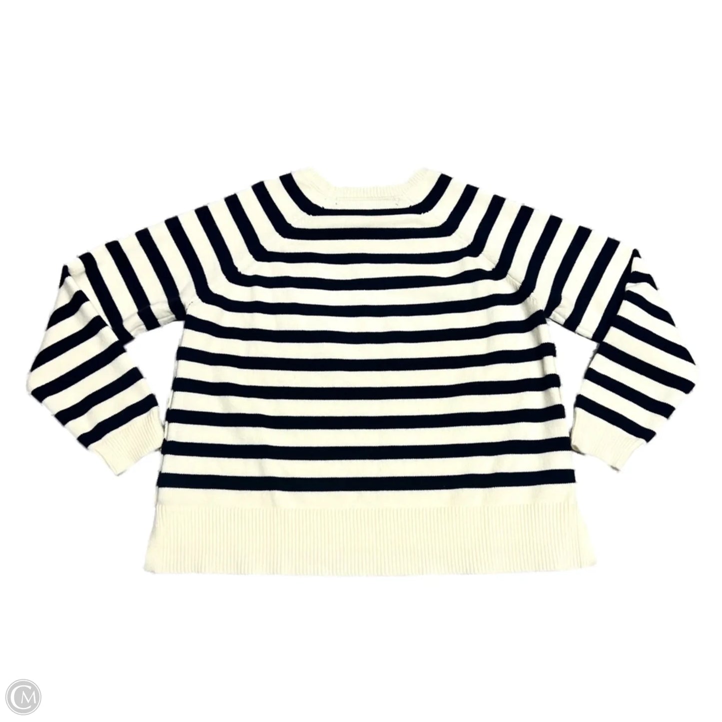 Sweater By Aqua In Black & White, Size: Xs