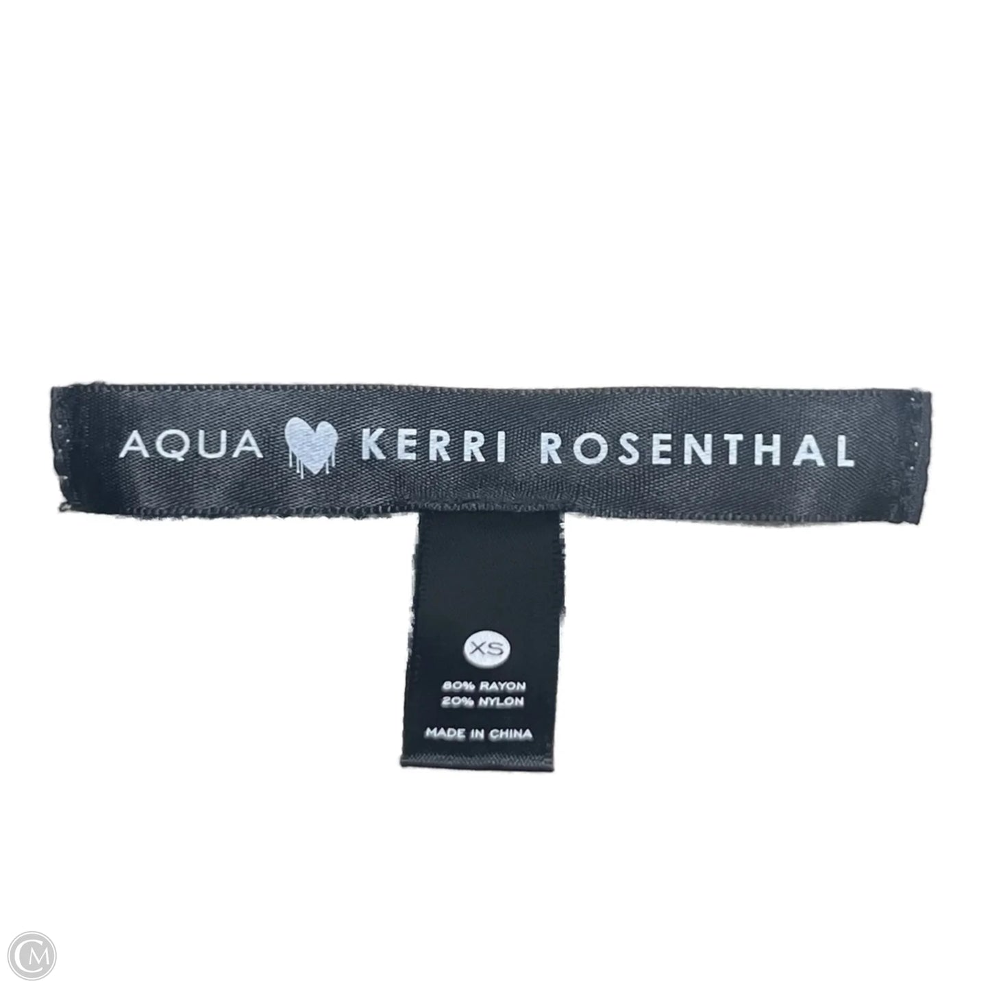 Sweater By Aqua In Black & White, Size: Xs