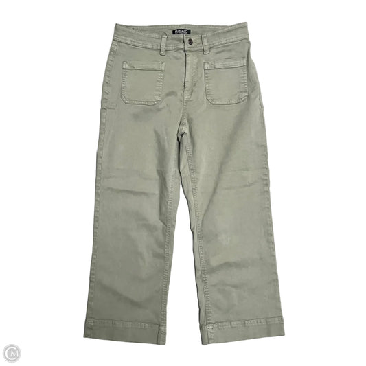 Jeans Wide Leg By Buffalo David Bitton In Green Denim, Size: 10