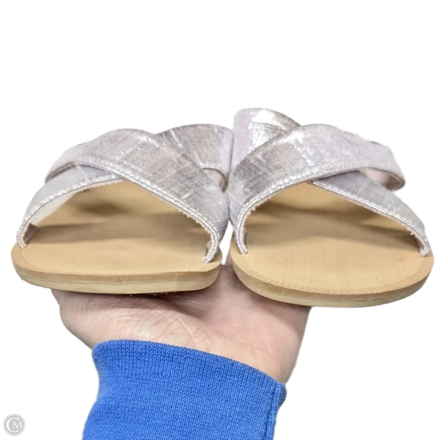 Sandals Flats By Toms In Pink, Size: 6