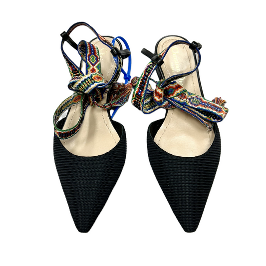 Shoes Luxury Designer By Dior In Black, Size: 6