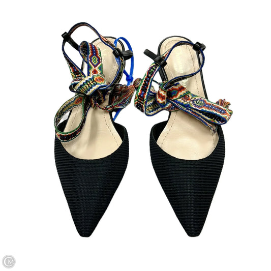 Shoes Luxury Designer By Dior In Black, Size: 6