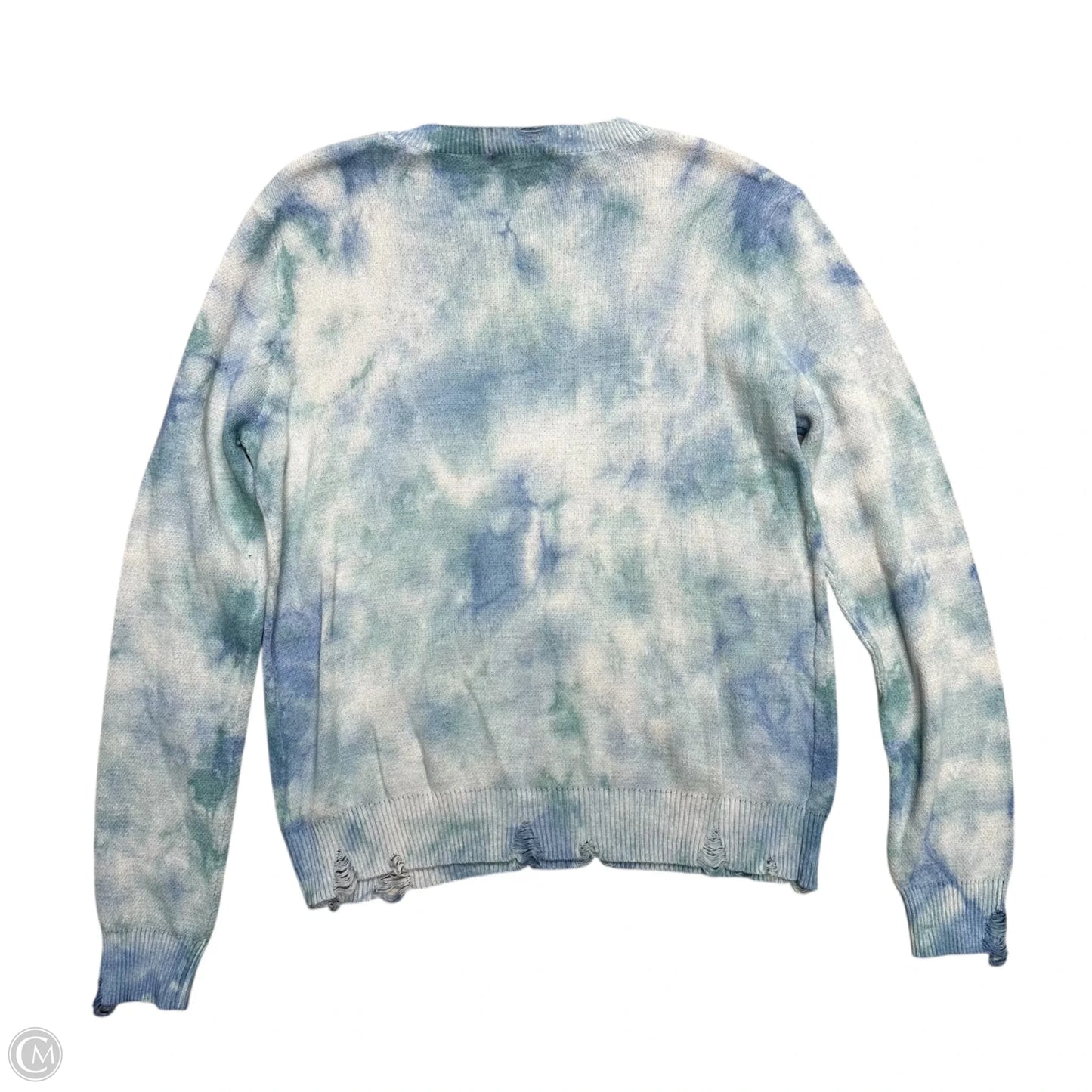 Sweater By Fate In Blue & Grey, Size: S