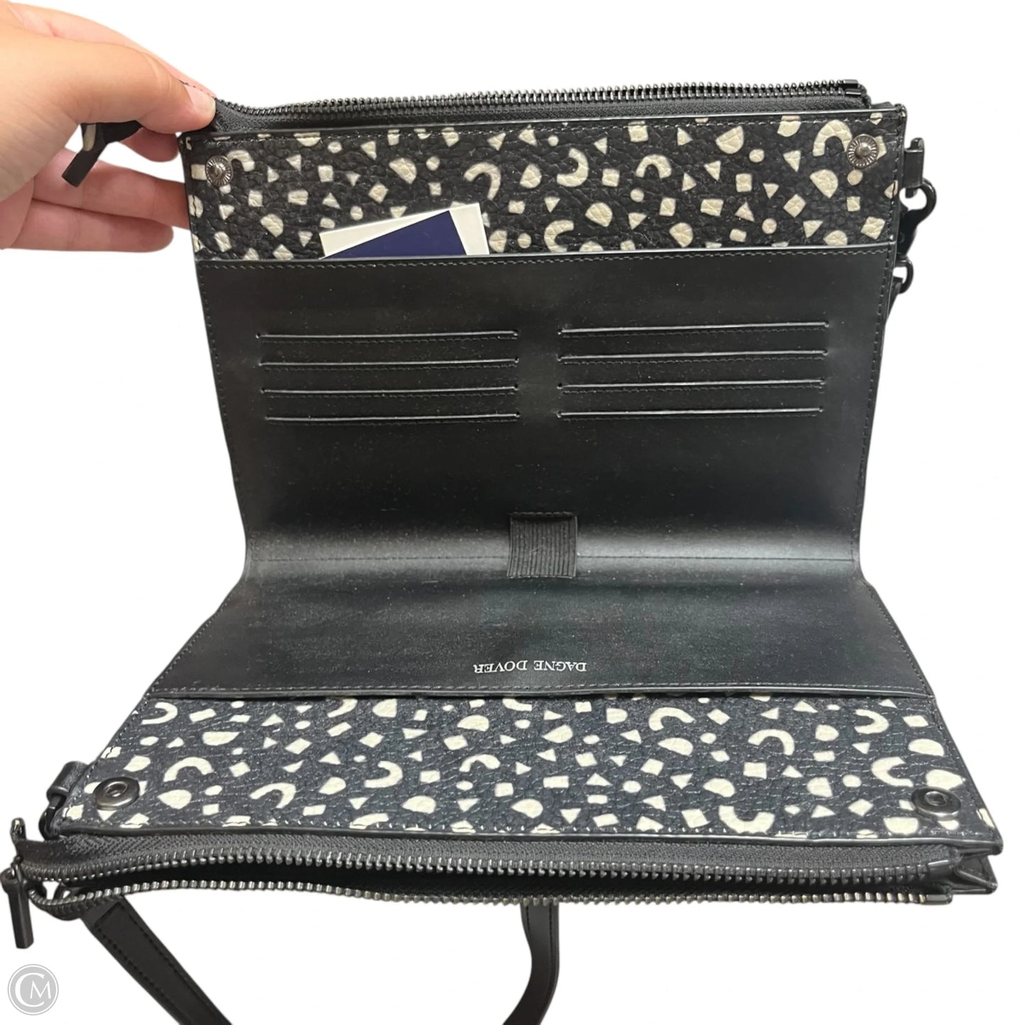 Crossbody Designer By Dagne Dover, Size: Medium
