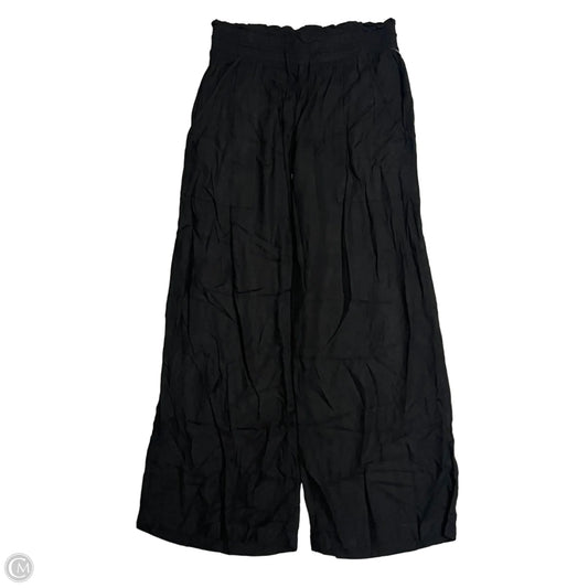 Pants Wide Leg By Abercrombie And Fitch In Black, Size: S