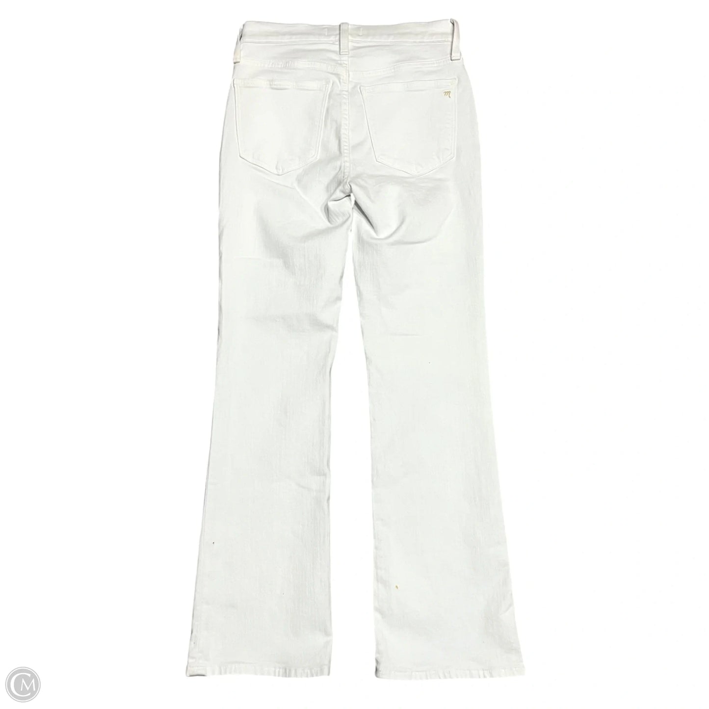 Jeans Straight By Madewell In White Denim, Size: 0
