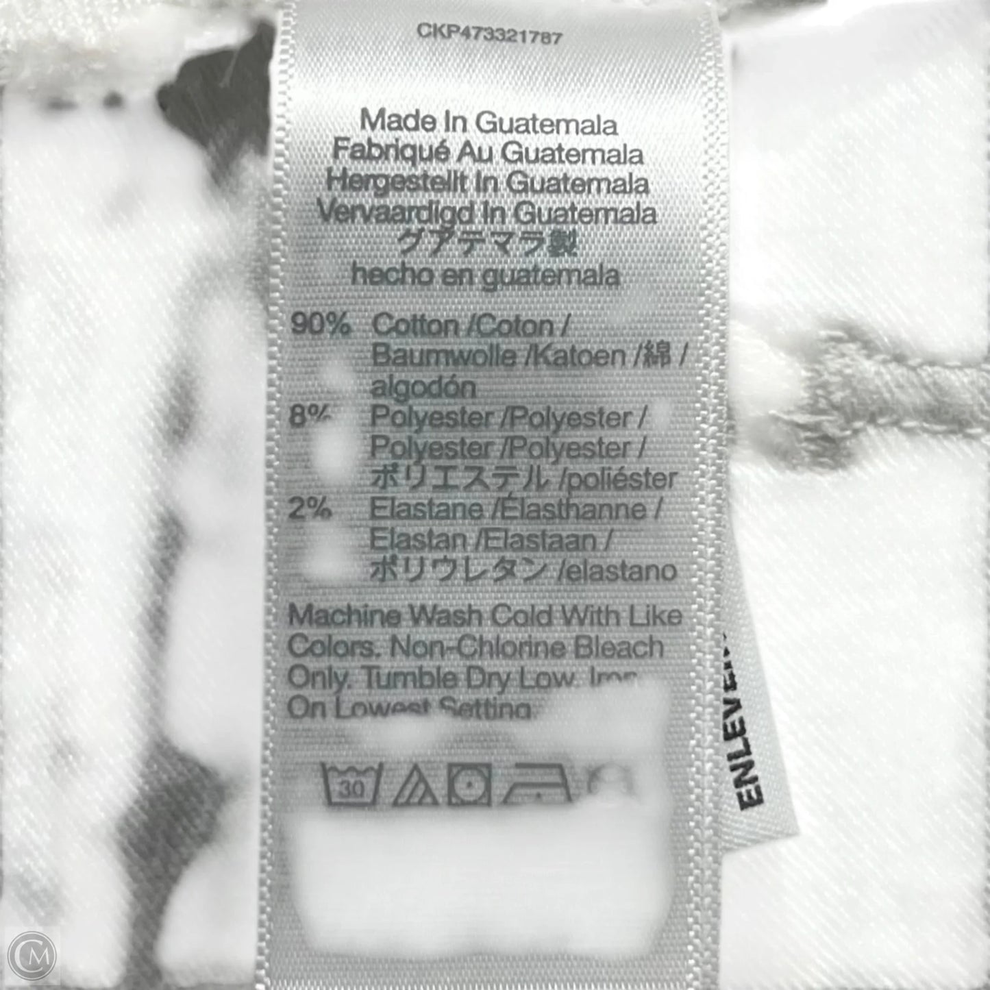 Jeans Straight By Madewell In White Denim, Size: 0