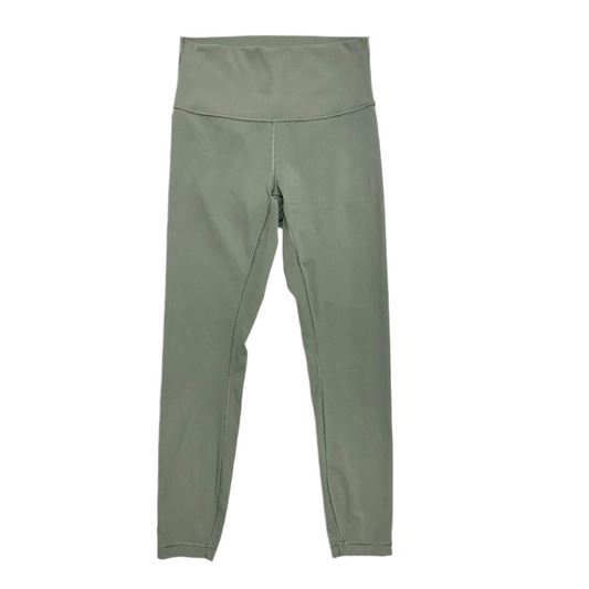 Athletic Capris By Lululemon In Green, Size: 6