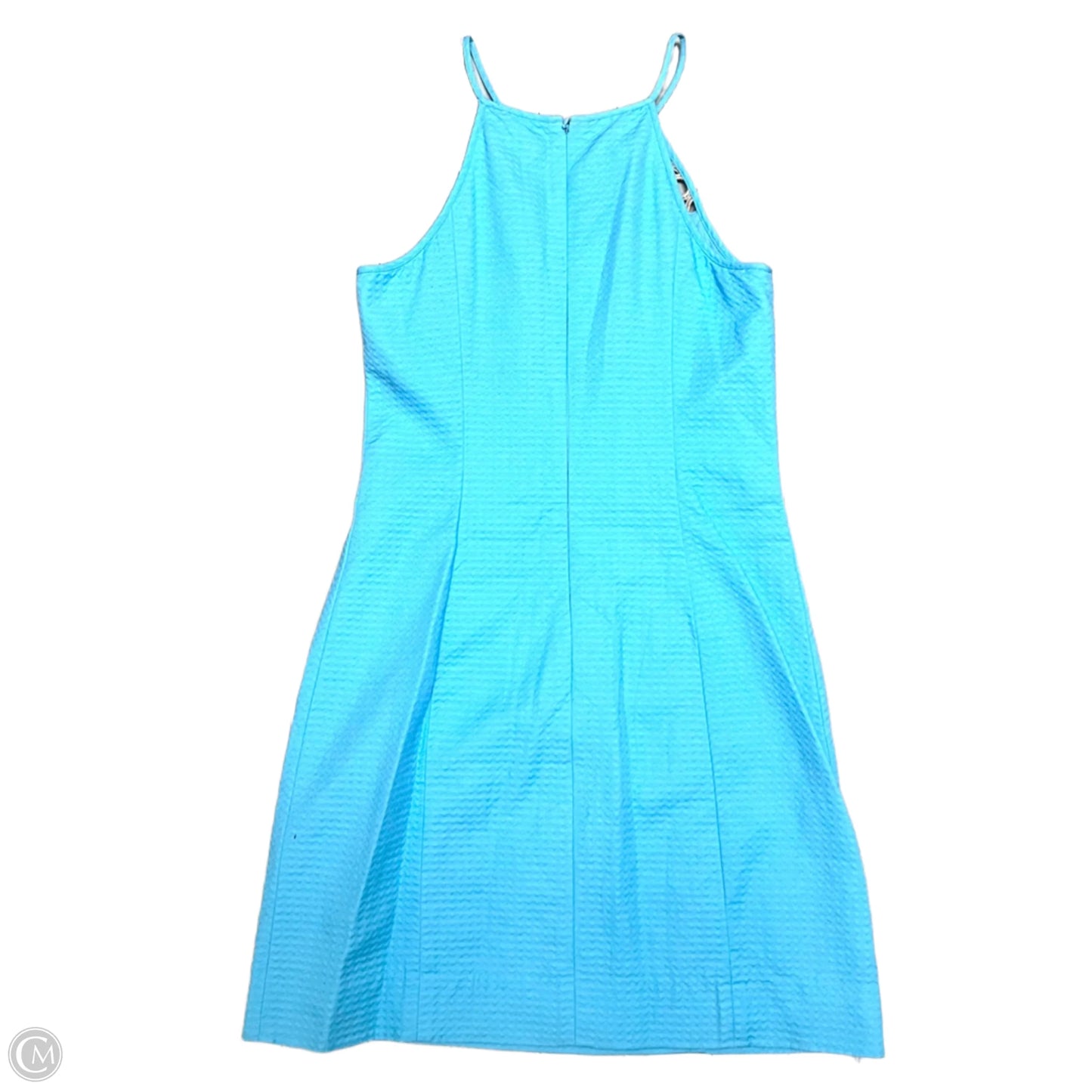 Dress Designer By Lilly Pulitzer In Blue & Gold, Size: Xs