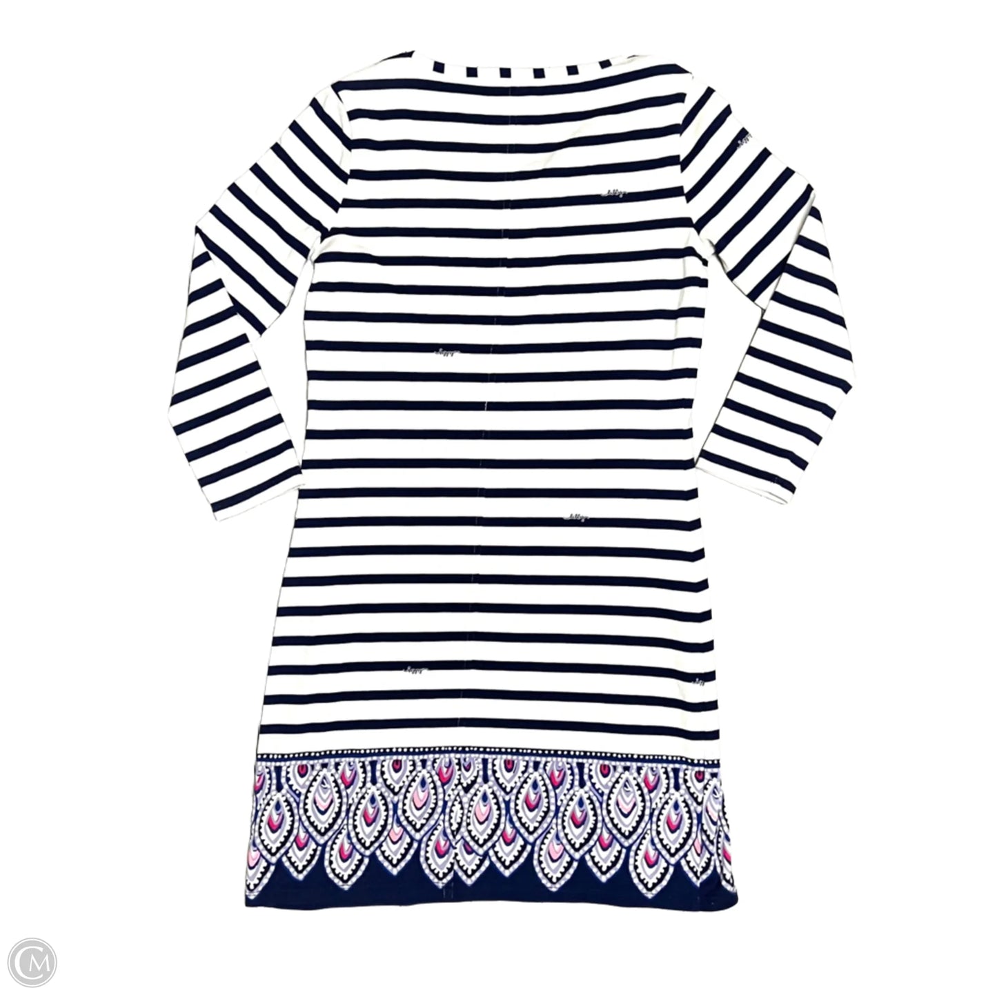 Dress Designer By Lilly Pulitzer In Striped, Size: Xs