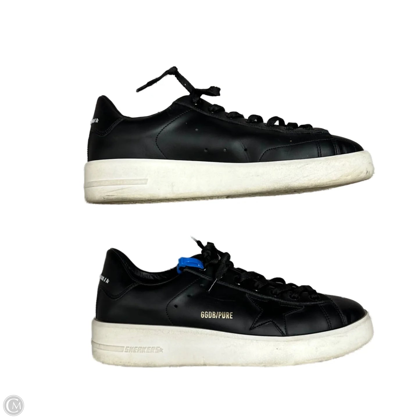 Shoes Luxury Designer By Golden Goose In Black, Size: 9.5