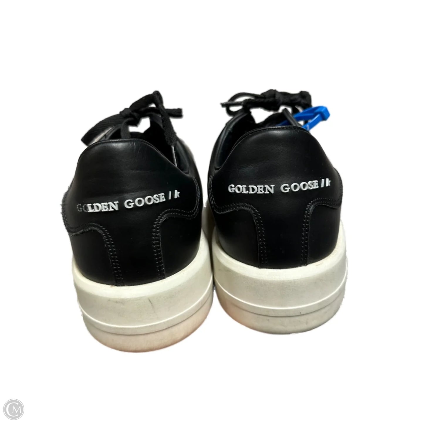 Shoes Luxury Designer By Golden Goose In Black, Size: 9.5