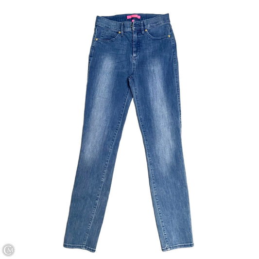 Jeans Skinny By Lilly Pulitzer In Blue Denim, Size: 0