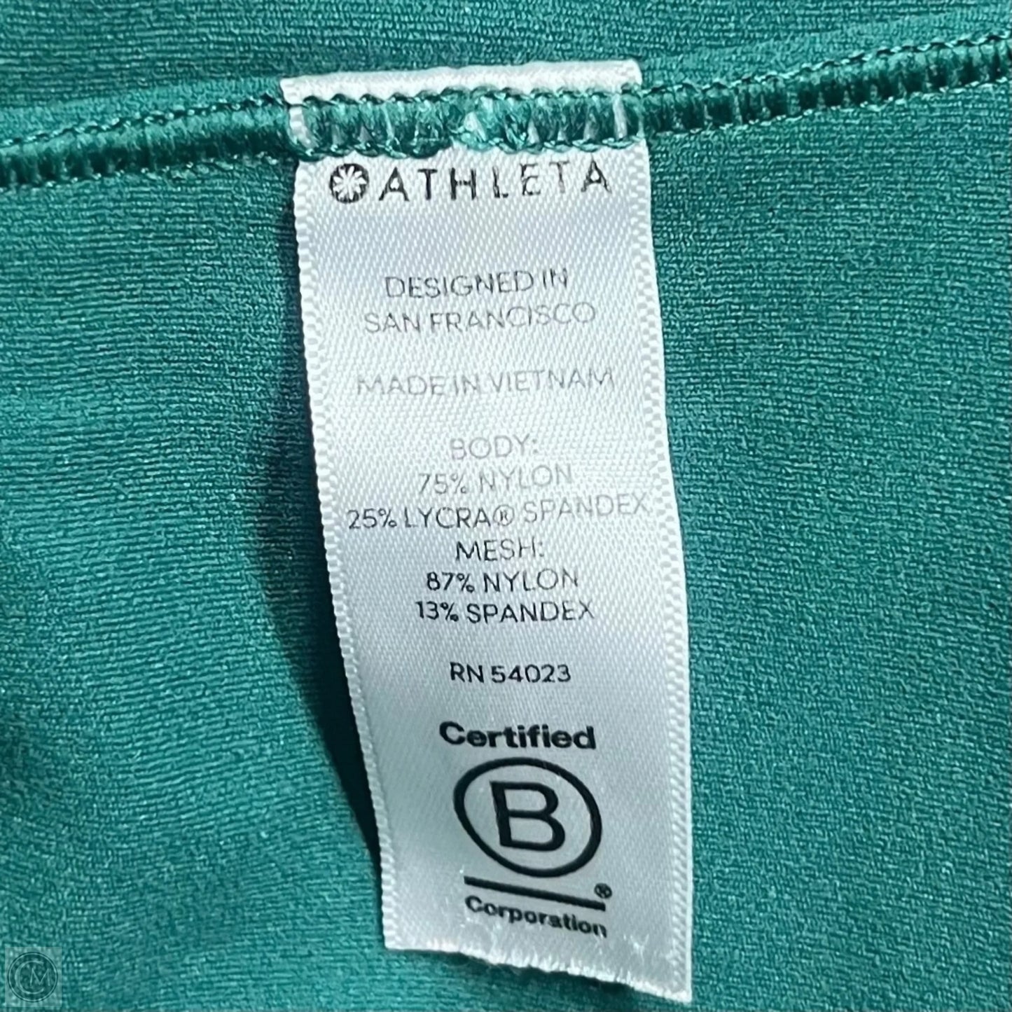 Athletic Leggings By Athleta In Green, Size: 4