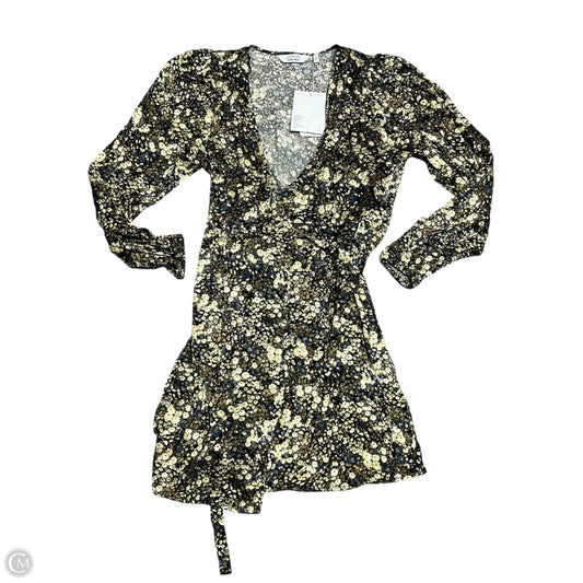 Dress By Los Angeles Atelier In Blue & Yellow, Size: 8