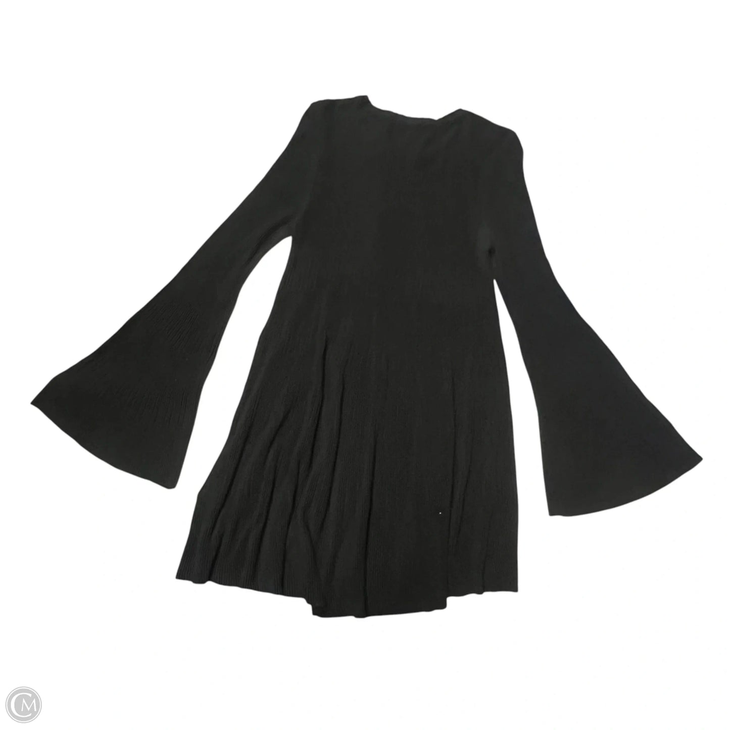 Dress Casual Midi By Topshop In Black, Size: 12