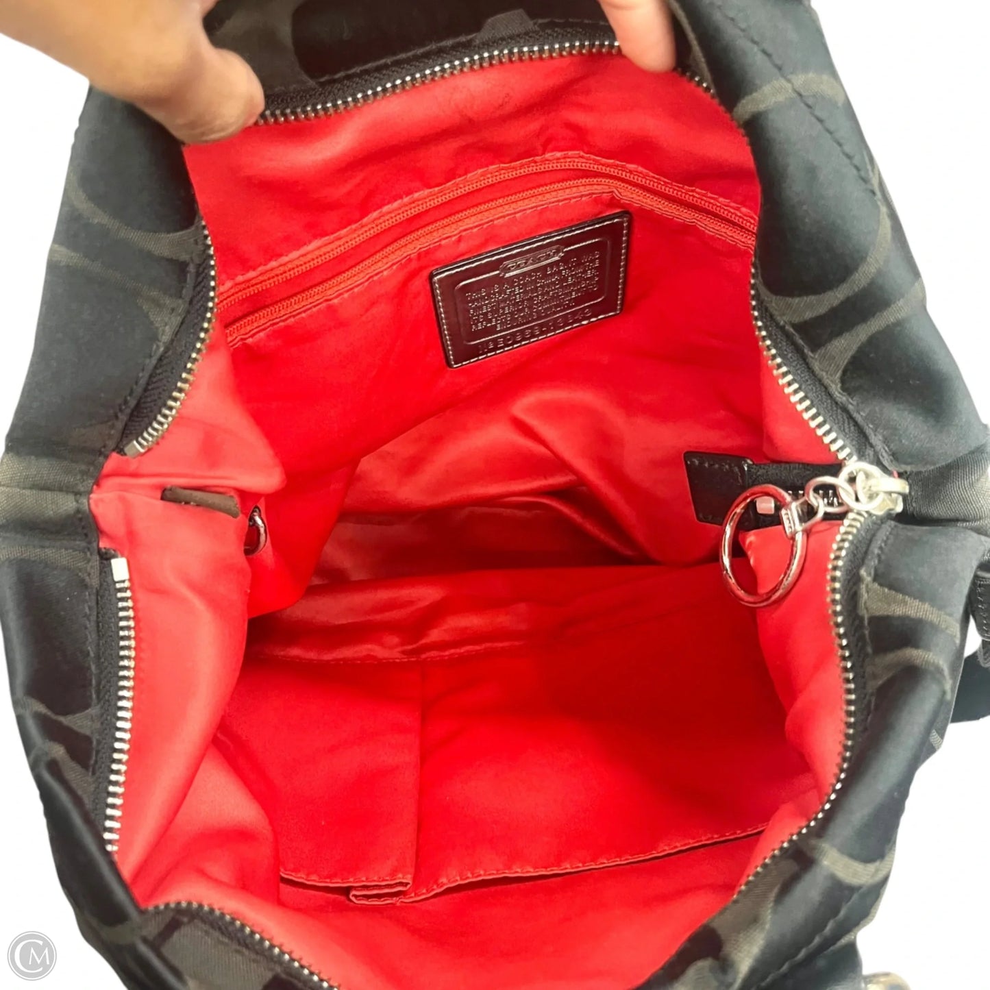 Handbag Designer By Coach, Size: Small