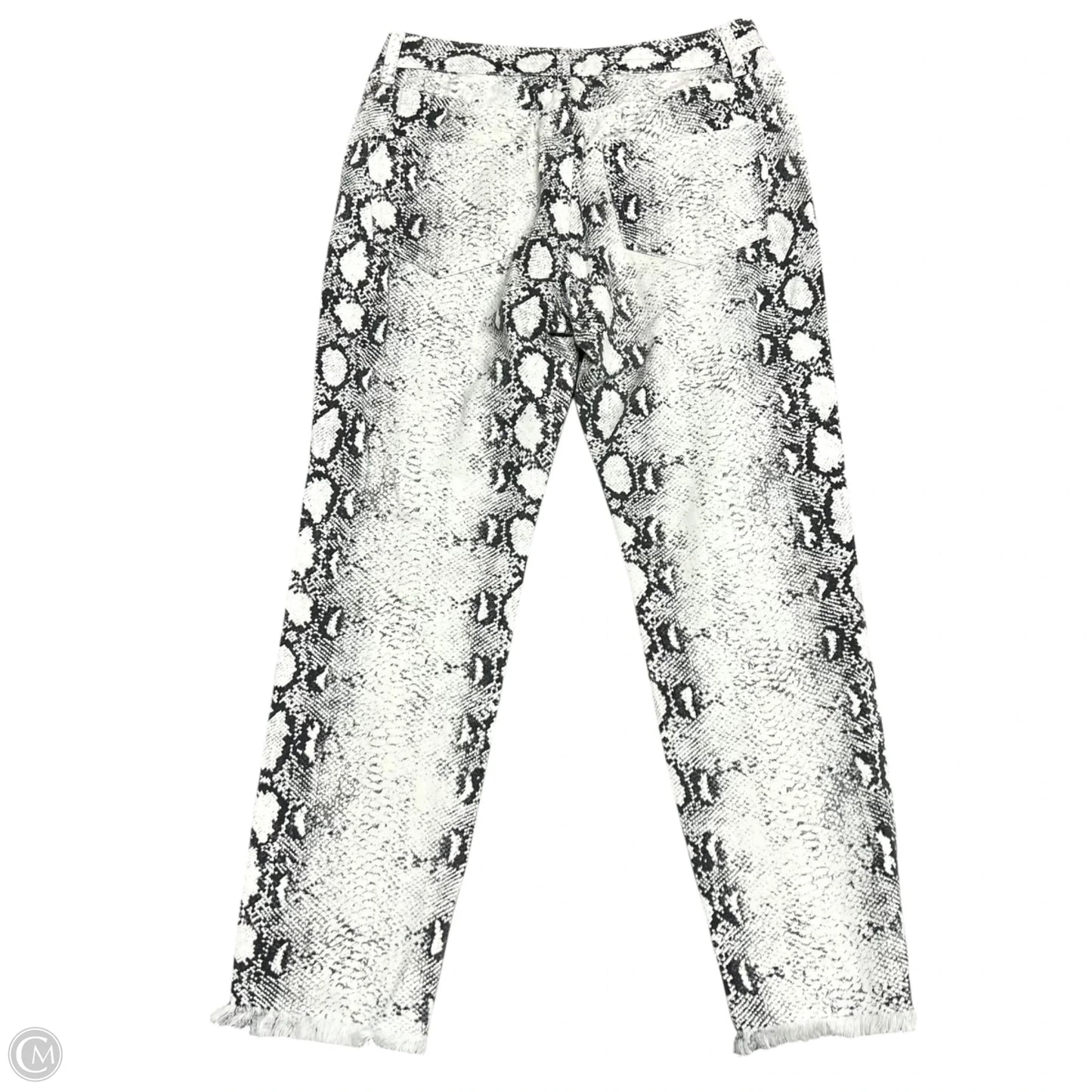 Jeans Wide Leg By Pol In Snakeskin Print, Size: 4