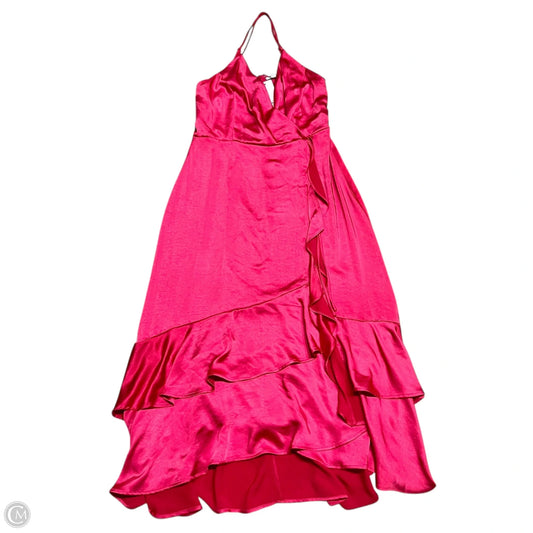Dress Party Long By Nine West In Pink, Size: Xl
