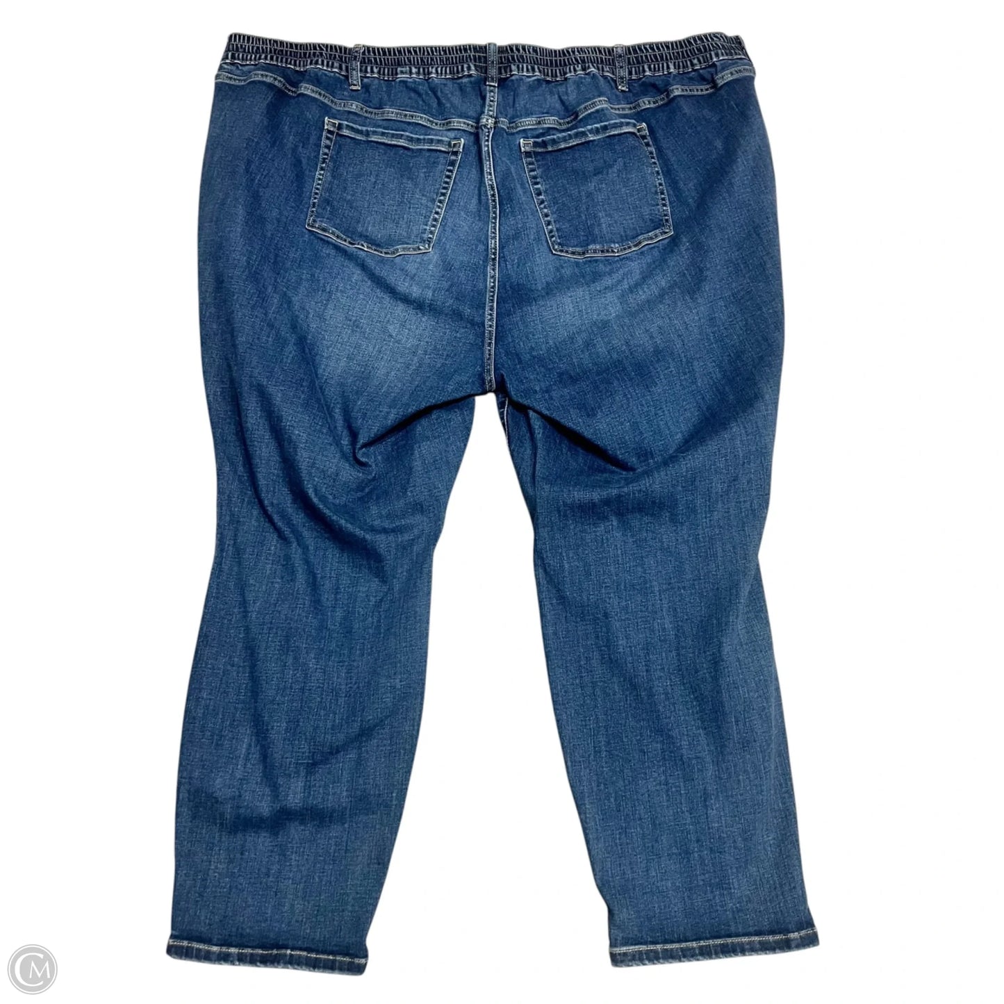 Jeans Cropped By Torrid In Blue Denim, Size: 28