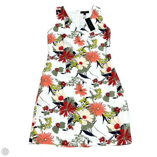 Dress Casual Midi By Banana Republic In White, Size: Xs