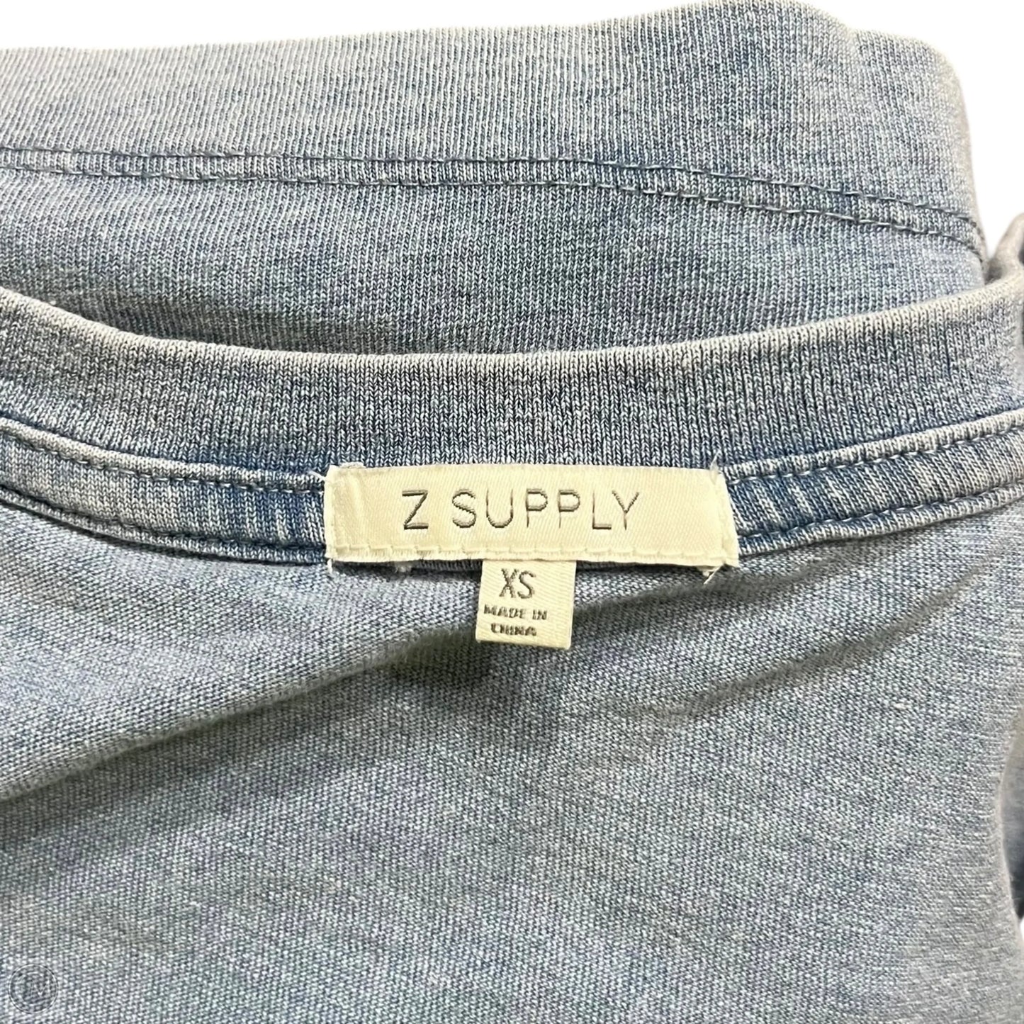 Top Sleeveless Basic By Z Supply In Blue, Size: Xs
