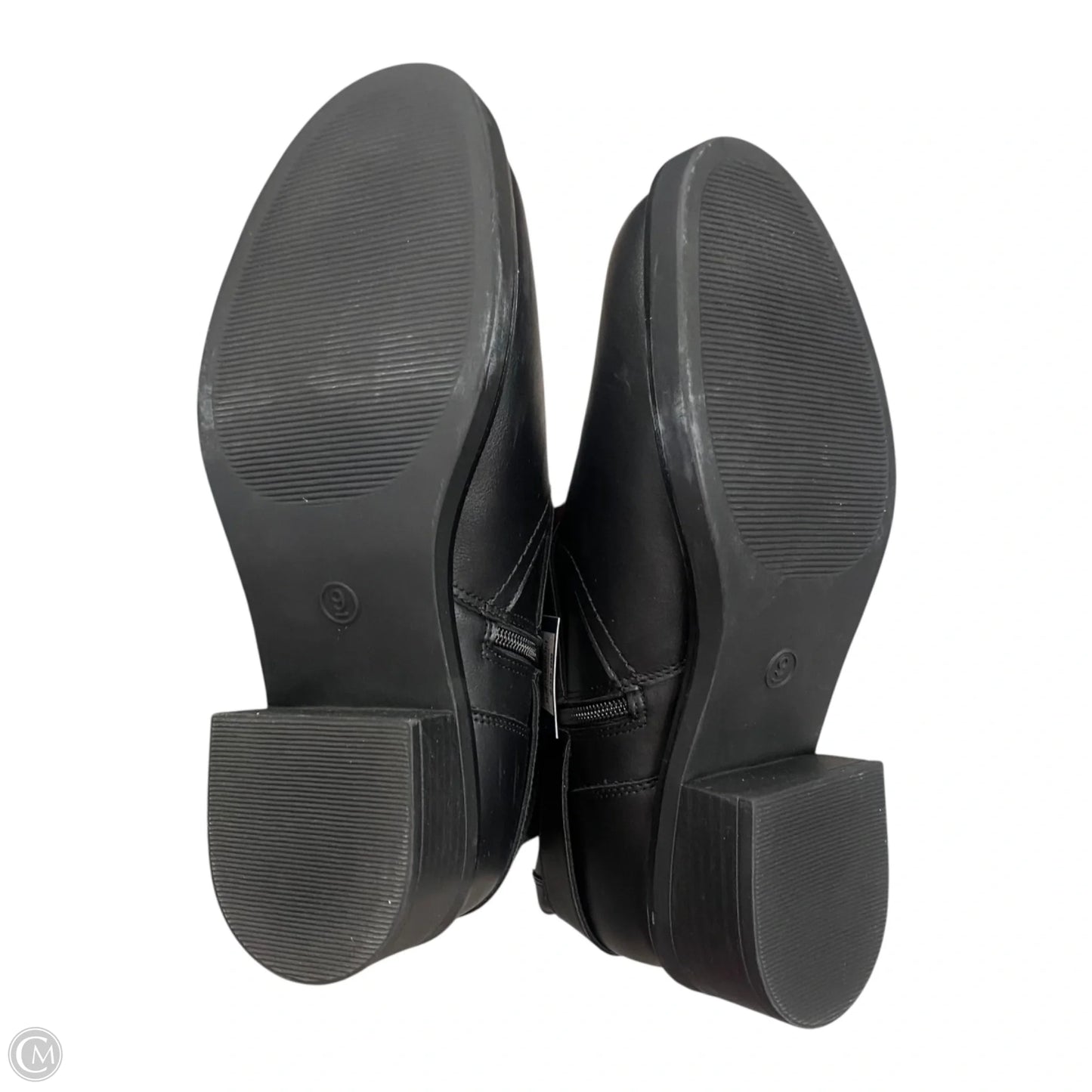 Boots Ankle Heels By Universal Thread In Black, Size: 9