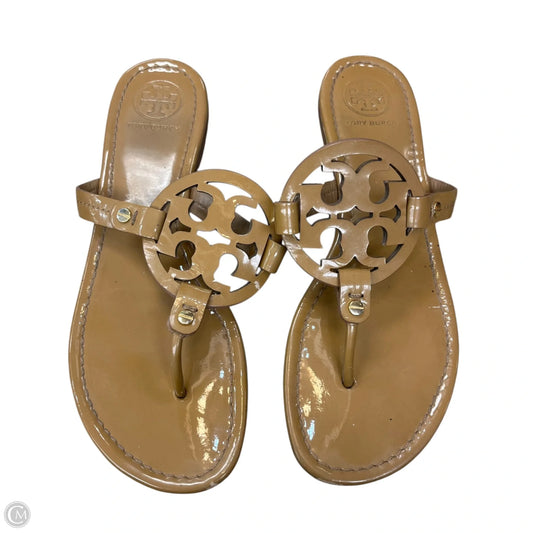 Sandals Designer By Tory Burch In Brown, Size: 9