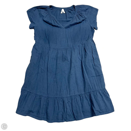 Dress Casual Maxi By Pact In Blue, Size: L