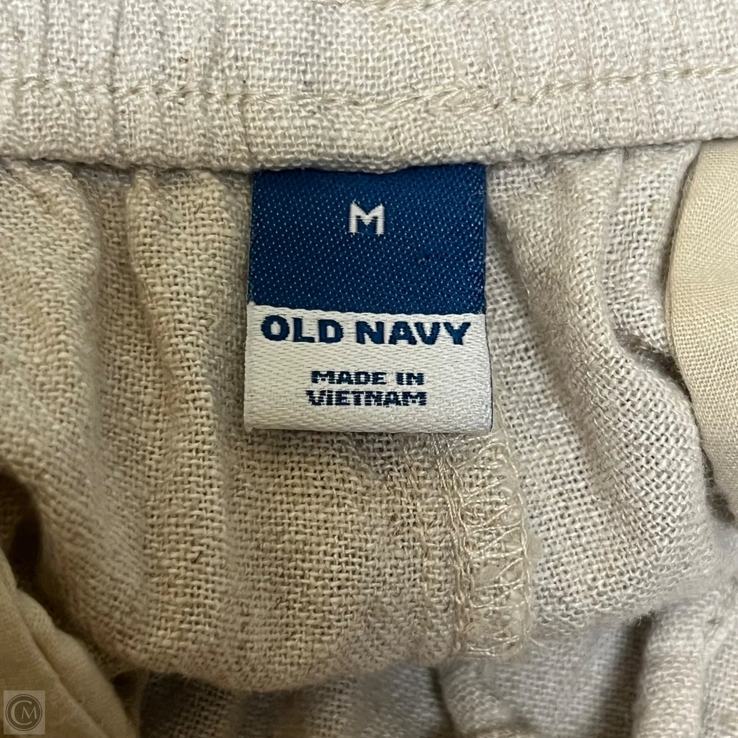 Pants Linen By Old Navy In Taupe, Size: M